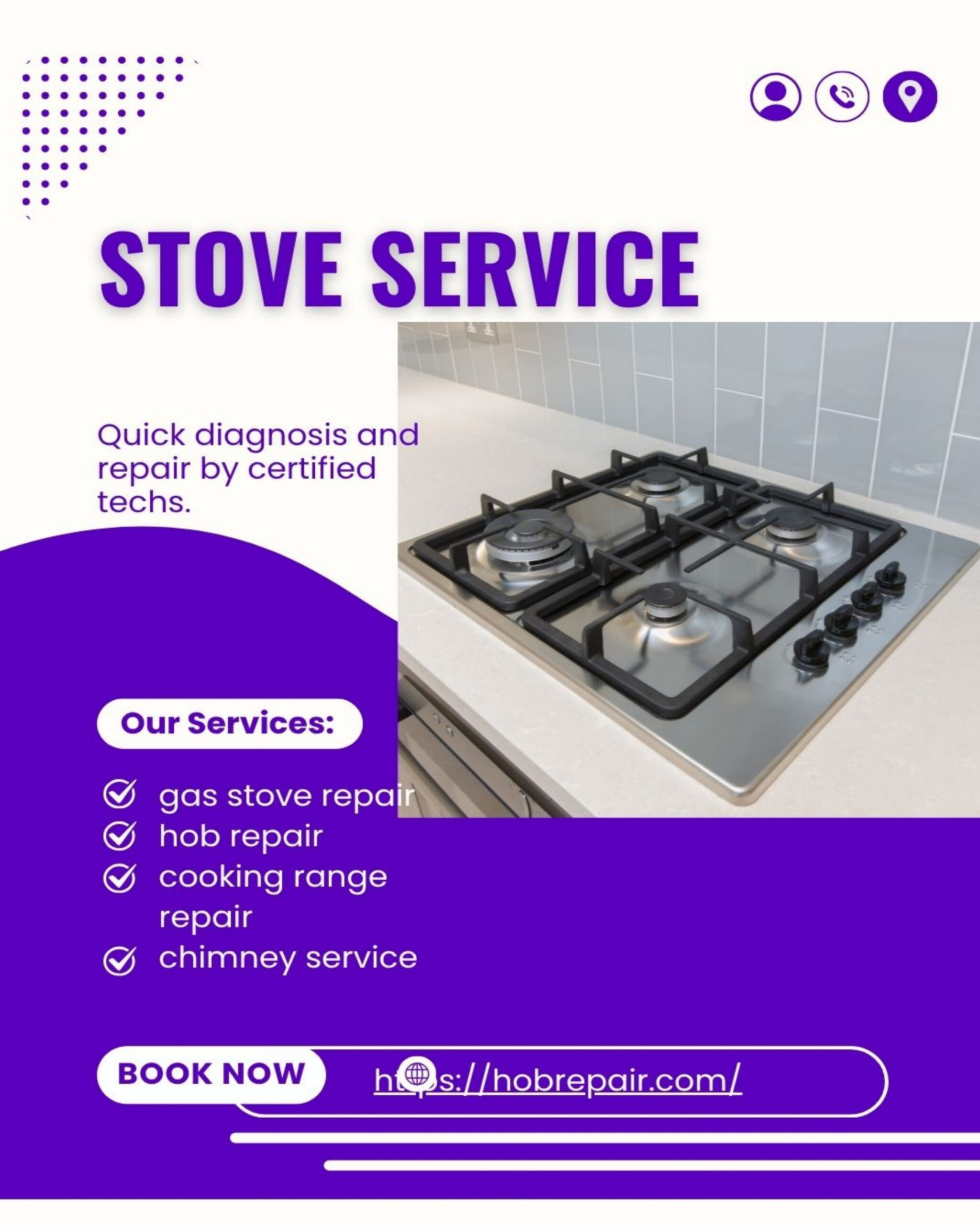 gas hob repairs near me